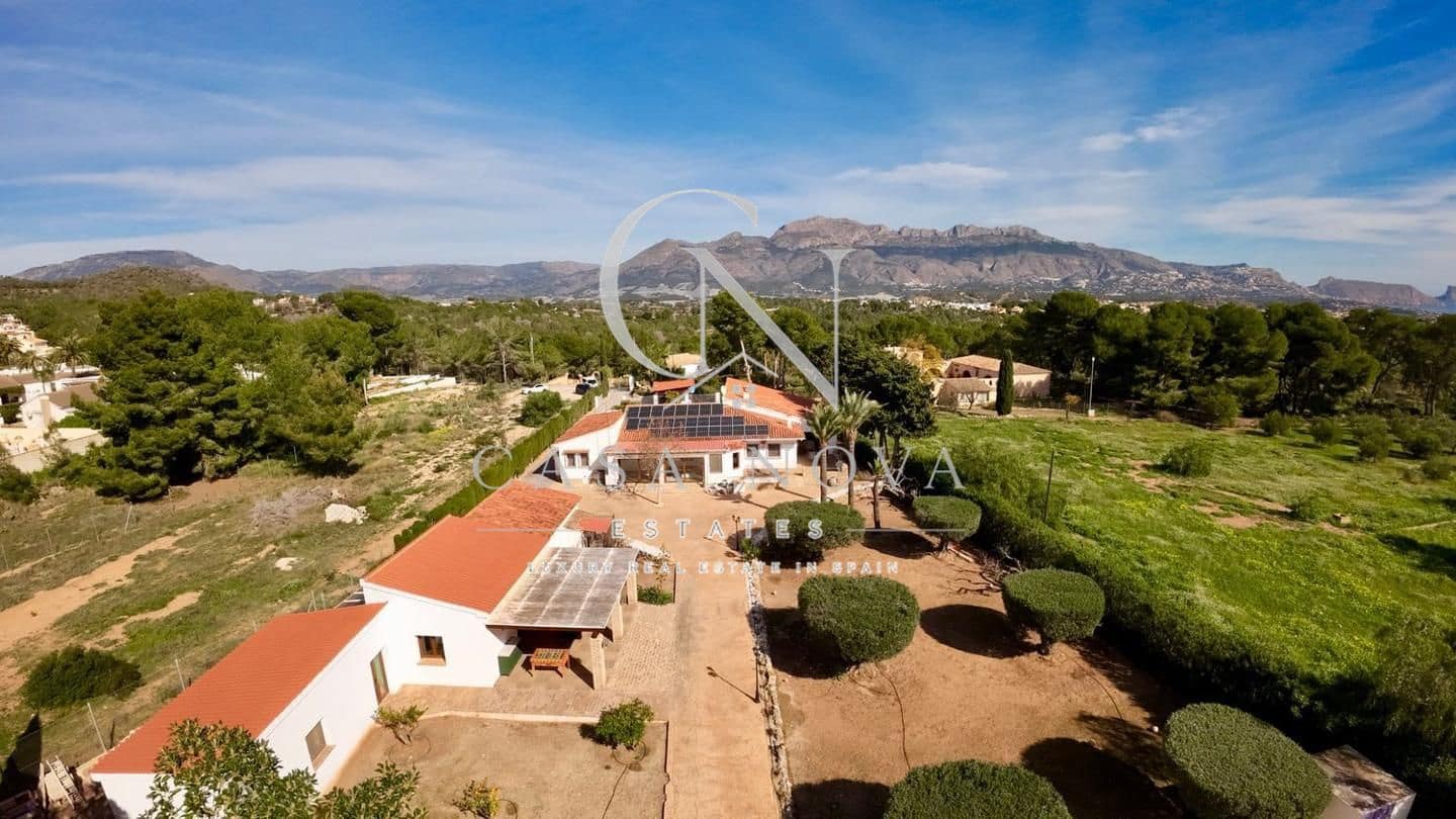 5 camera da letto Villa in vendita in Alfaz del Pi / L'Alfas del Pi con piscina garage - 1.495.000 € (Rif: 9961073)