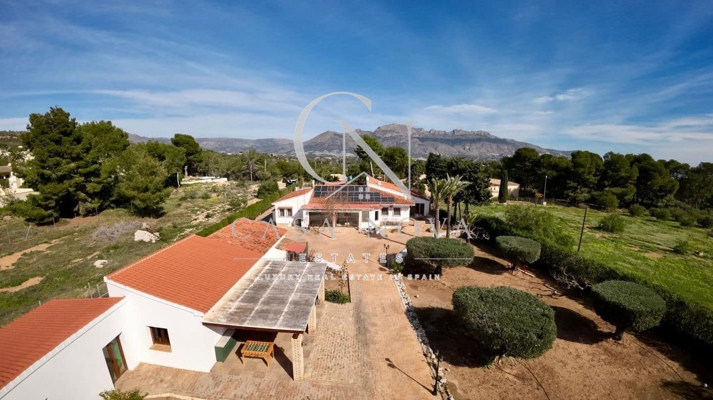 5 camera da letto Villa in vendita in Alfaz del Pi / L'Alfas del Pi con piscina garage - 1.495.000 € (Rif: 9961073)
