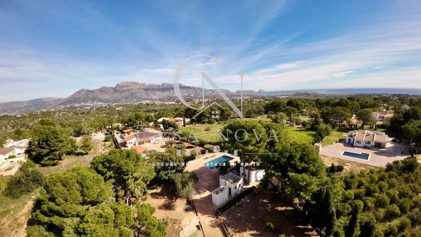 5 camera da letto Villa in vendita in Alfaz del Pi / L'Alfas del Pi con piscina garage - 1.495.000 € (Rif: 9961073)