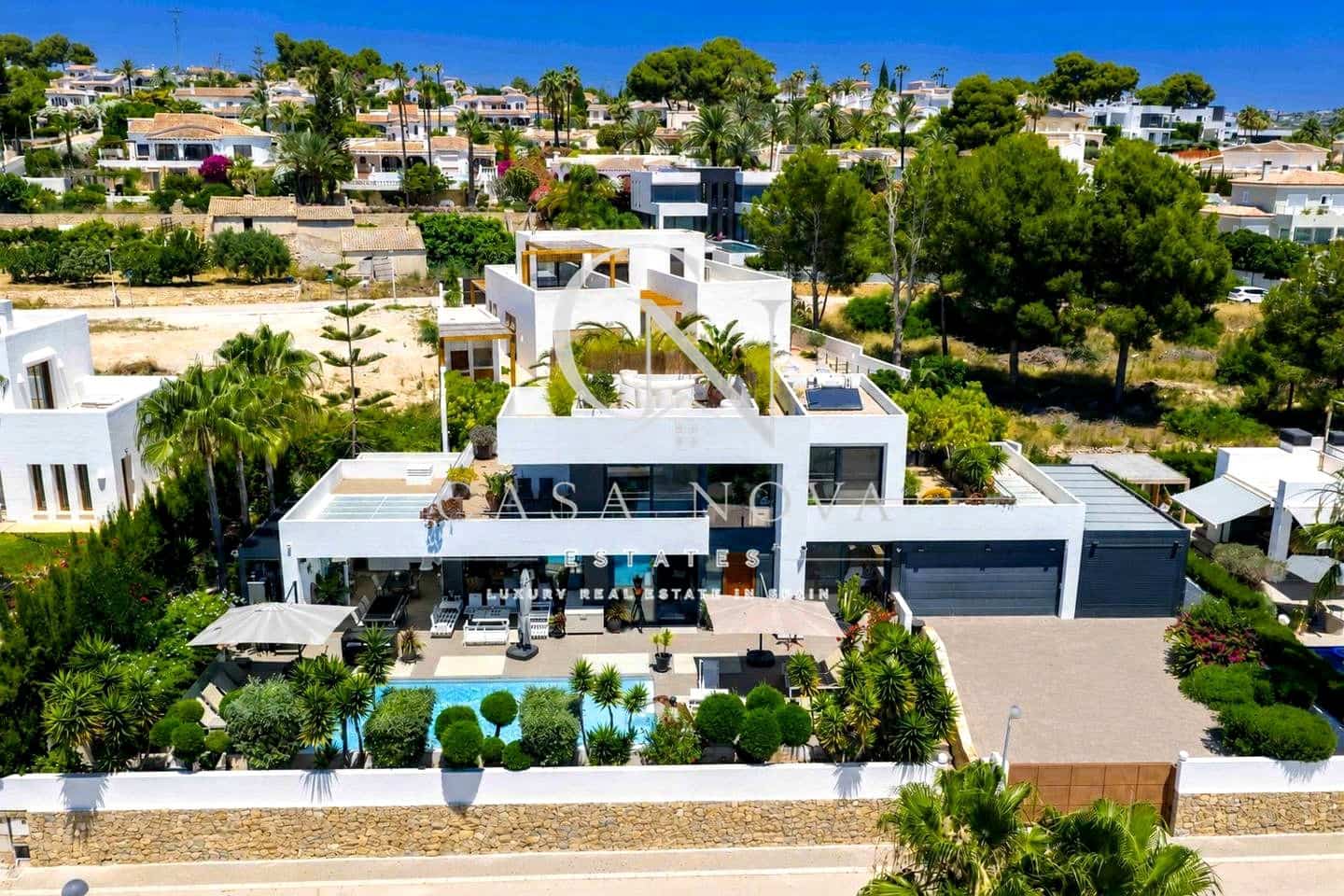 4 soveværelse Villa til salg i Moraira med swimmingpool garage - € 1.950.000 (Ref: 9997666)