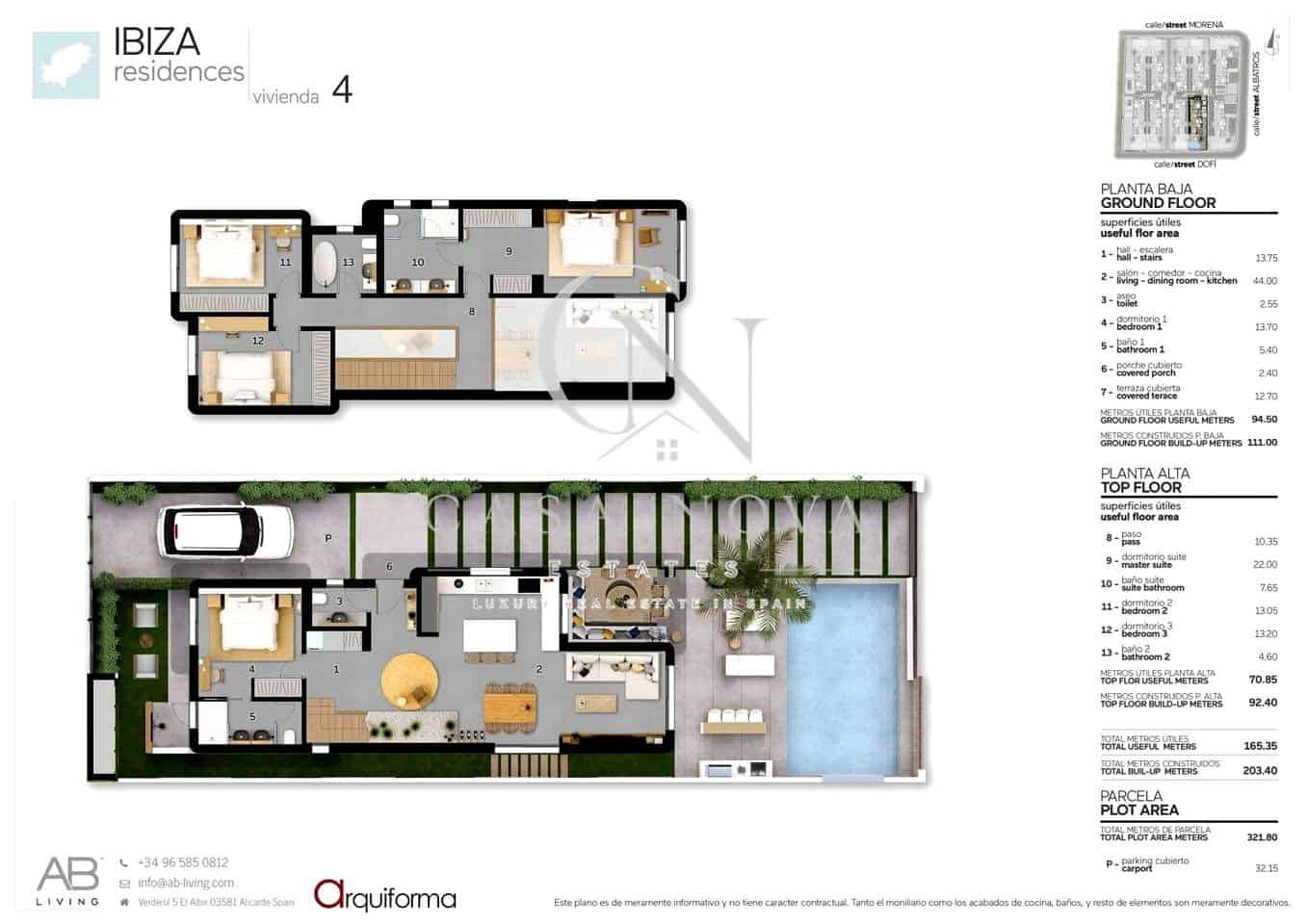 4 soveværelse Villa til salg i Alfaz del Pi / L'Alfas del Pi med garage - € 895.000 (Ref: 9997933)
