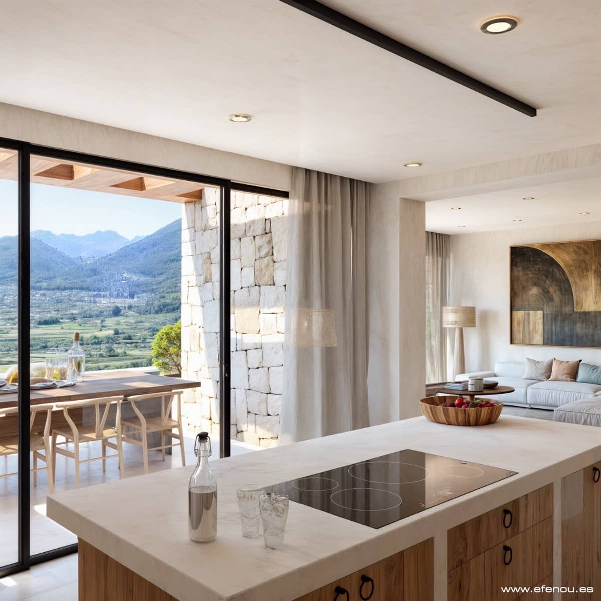 4 chambre Villa/Maison à vendre à Alcalali / Alcanali avec piscine garage - 1 095 000 € (Ref: 10112137)