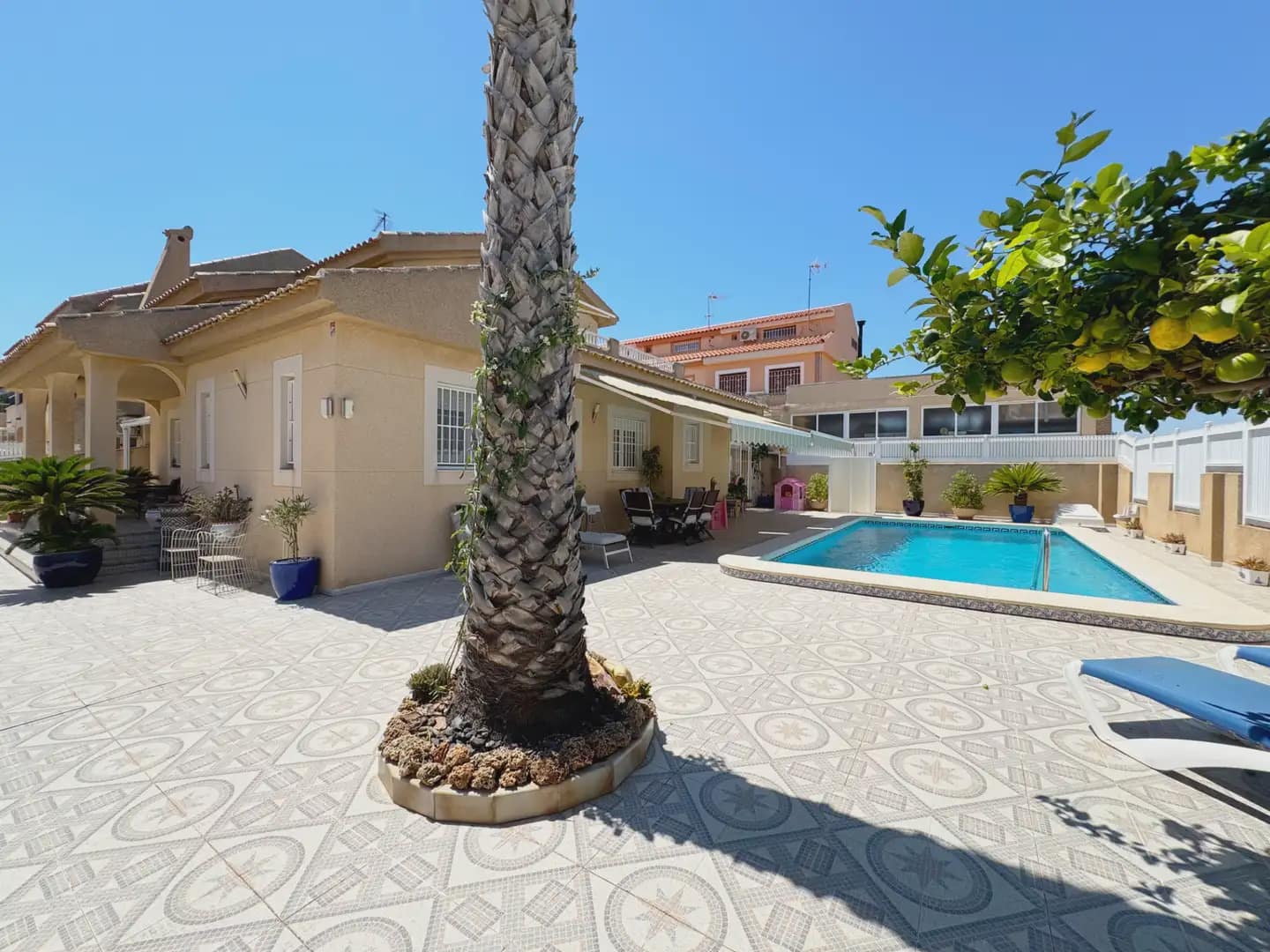 4 soveværelse Semi-Rækkehus til salg i Santiago de la Ribera med swimmingpool garage - € 499.000 (Ref: 9977586)