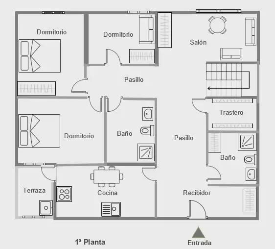 4 soverom Penthouse til salgs i San Javier med garasje - € 189 000 (Ref: 9977626)