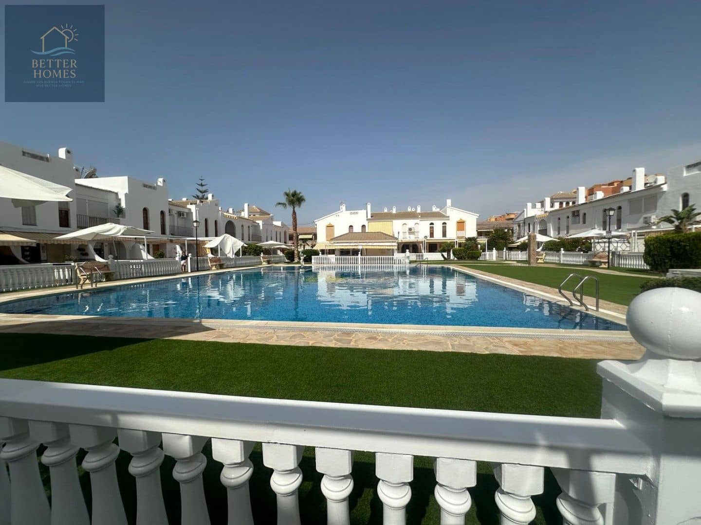 Piso de 3 habitaciones en Puerto de Mazarron en venta con piscina - 174.900 € (Ref: 10009540)