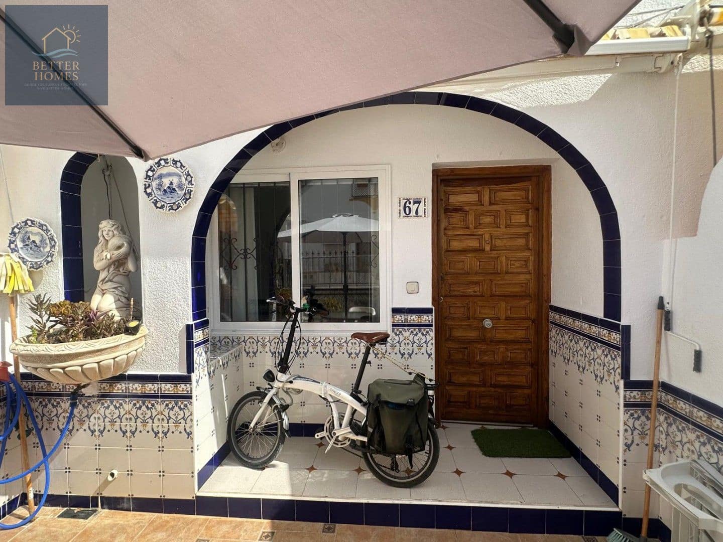 Piso de 3 habitaciones en Puerto de Mazarron en venta con piscina - 174.900 € (Ref: 10009540)