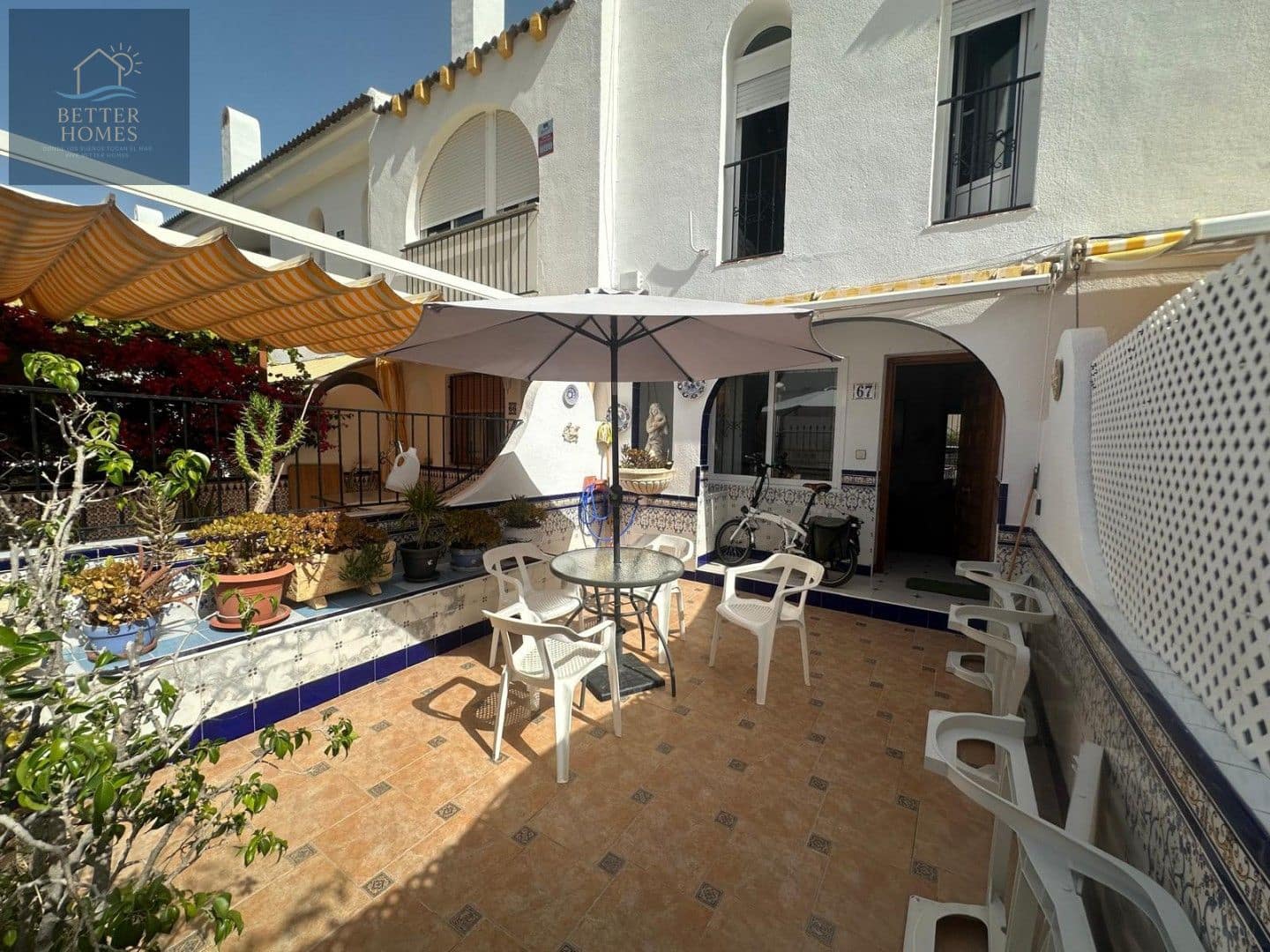 Piso de 3 habitaciones en Puerto de Mazarron en venta con piscina - 174.900 € (Ref: 10009540)