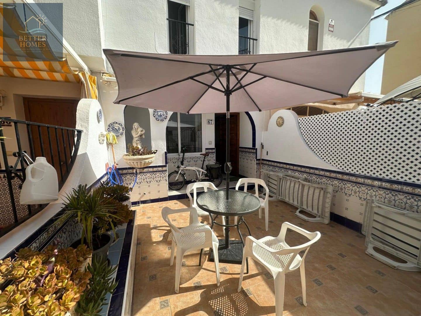 Piso de 3 habitaciones en Puerto de Mazarron en venta con piscina - 174.900 € (Ref: 10009540)