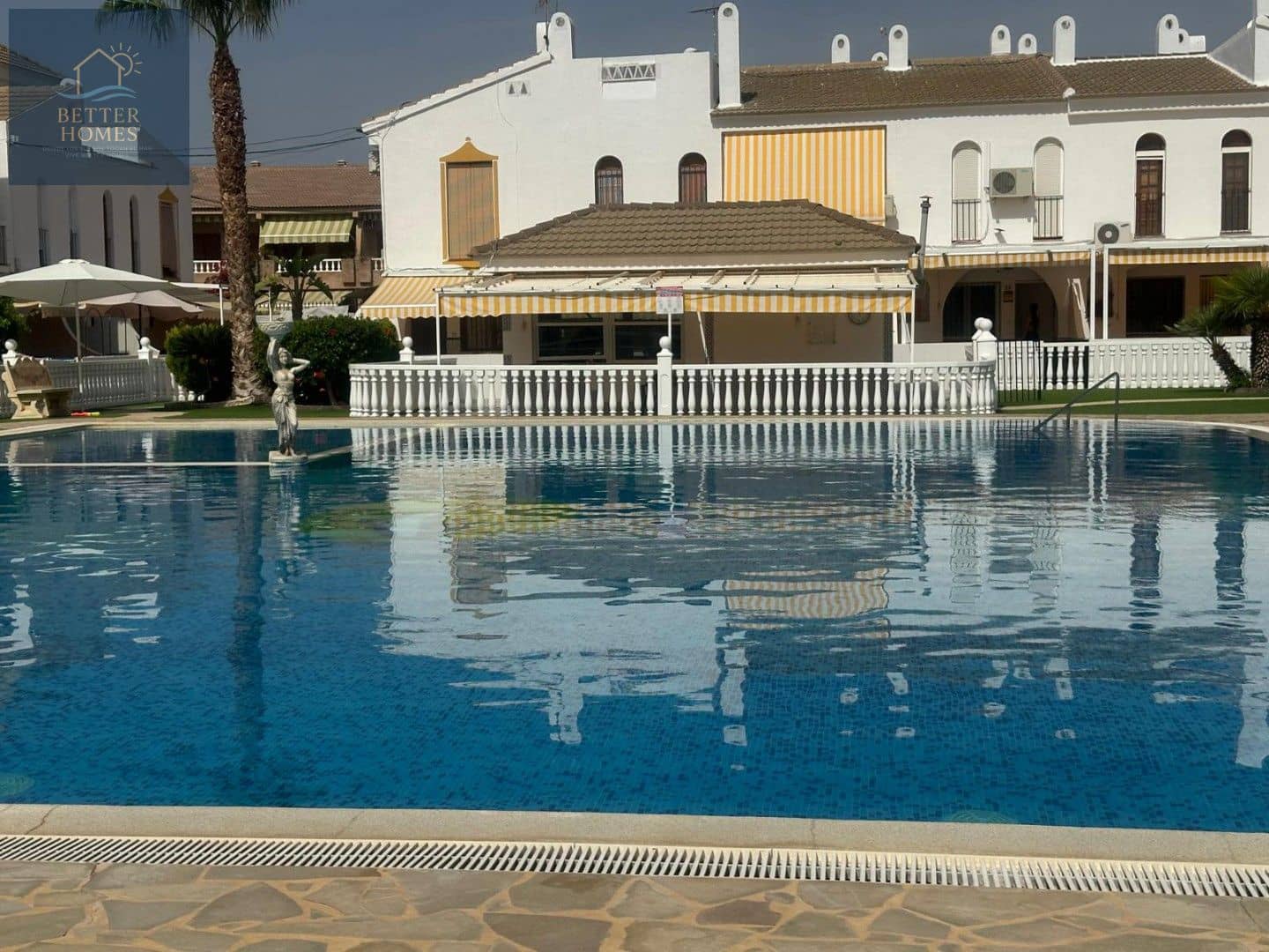 Piso de 3 habitaciones en Puerto de Mazarron en venta con piscina - 174.900 € (Ref: 10009540)