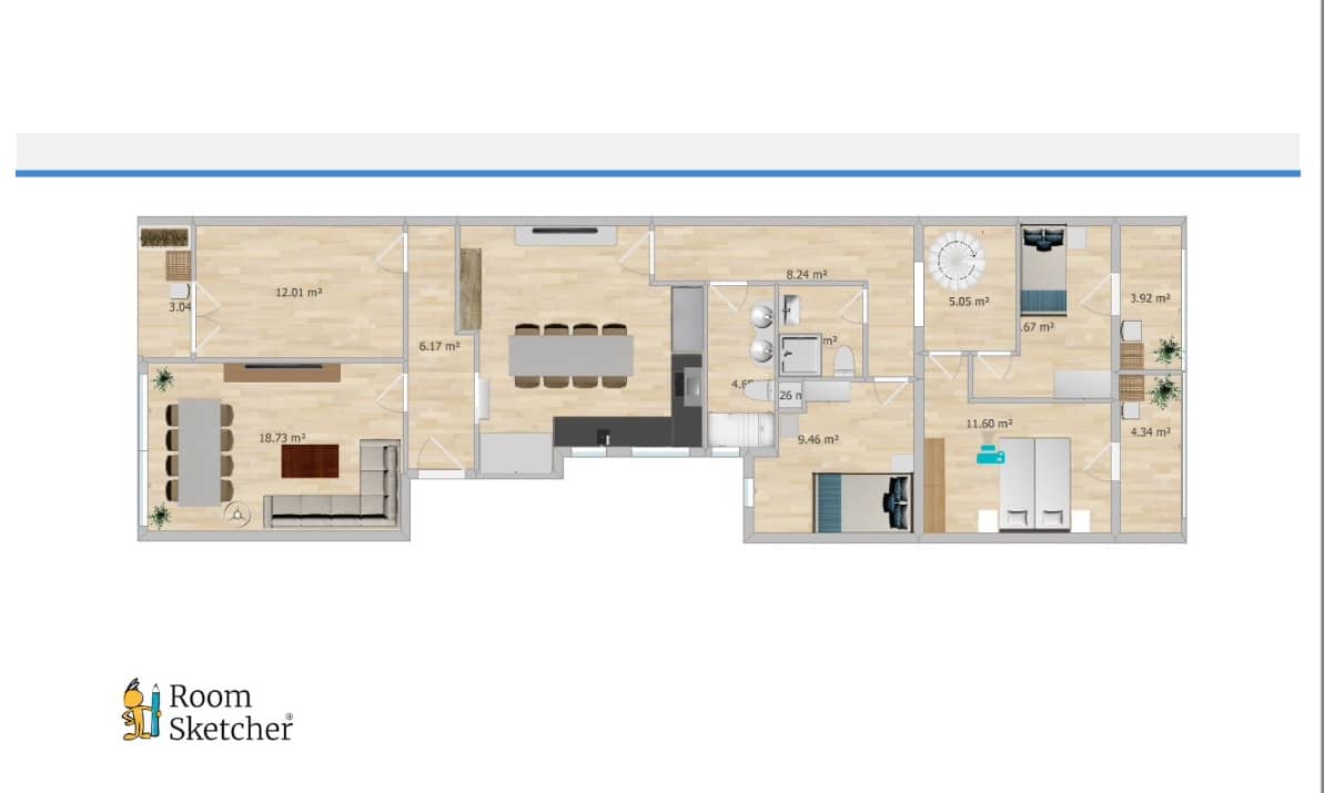 6 slaapkamer Penthouse te koop in Lerid stad - € 448.000 (Ref: 9974298)