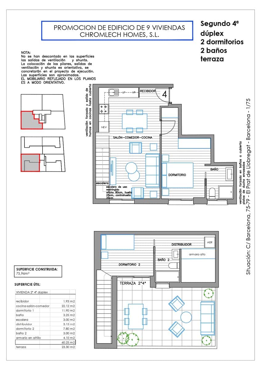 2 chambre Penthouse à vendre à El Prat de Llobregat avec piscine - 415 900 € (Ref: 10029823)