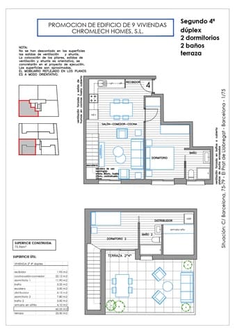 2 camera da letto Attico in vendita in El Prat de Llobregat con piscina - 415.900 € (Rif: 10029823)