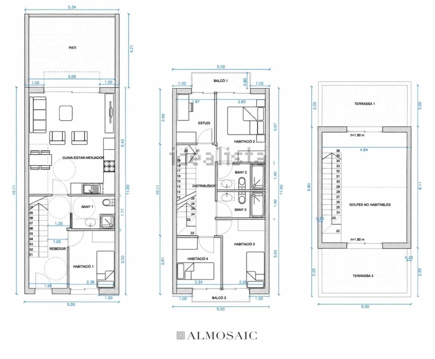 Tontti myytävänä paikassa El Prat de Llobregat - 256 000 € (Ref: 10031196)