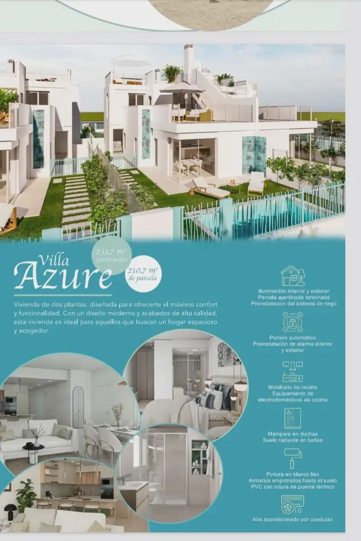 3 sovrum Villa till salu i Los Alcazares med pool garage - 467 000 € (Ref: 10009457)