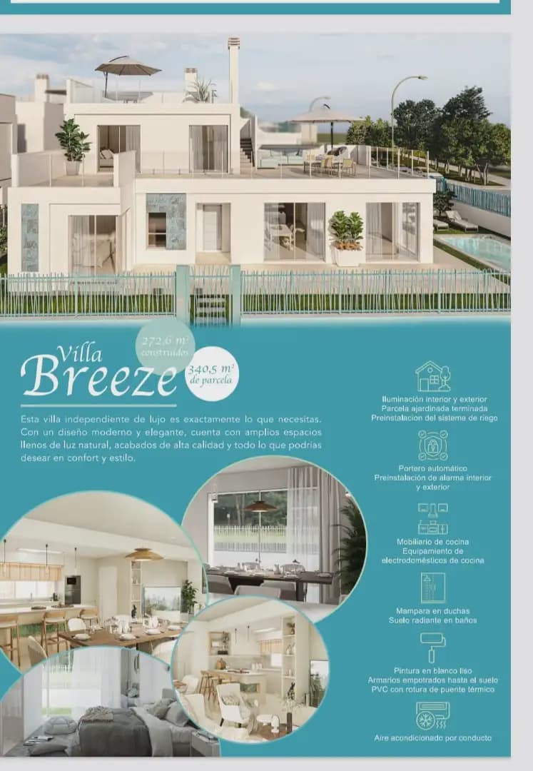 3 sovrum Villa till salu i Los Alcazares med pool garage - 467 000 € (Ref: 10009457)