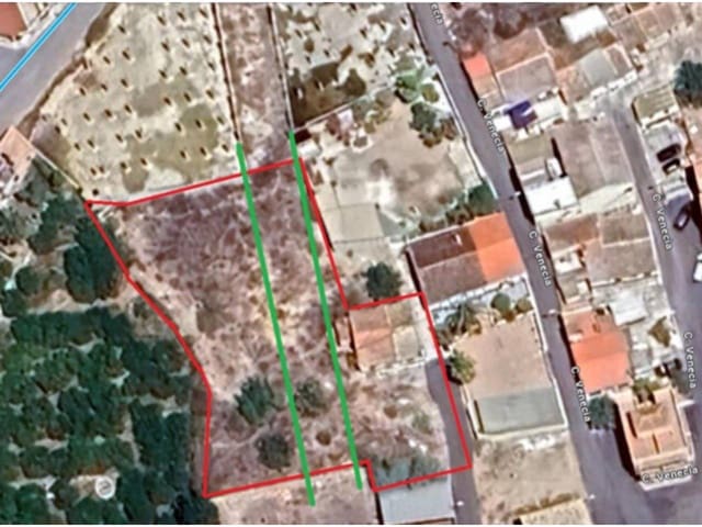Landgrundstück zu verkaufen in Orihuela - 39.000 € (Ref: 10032238)