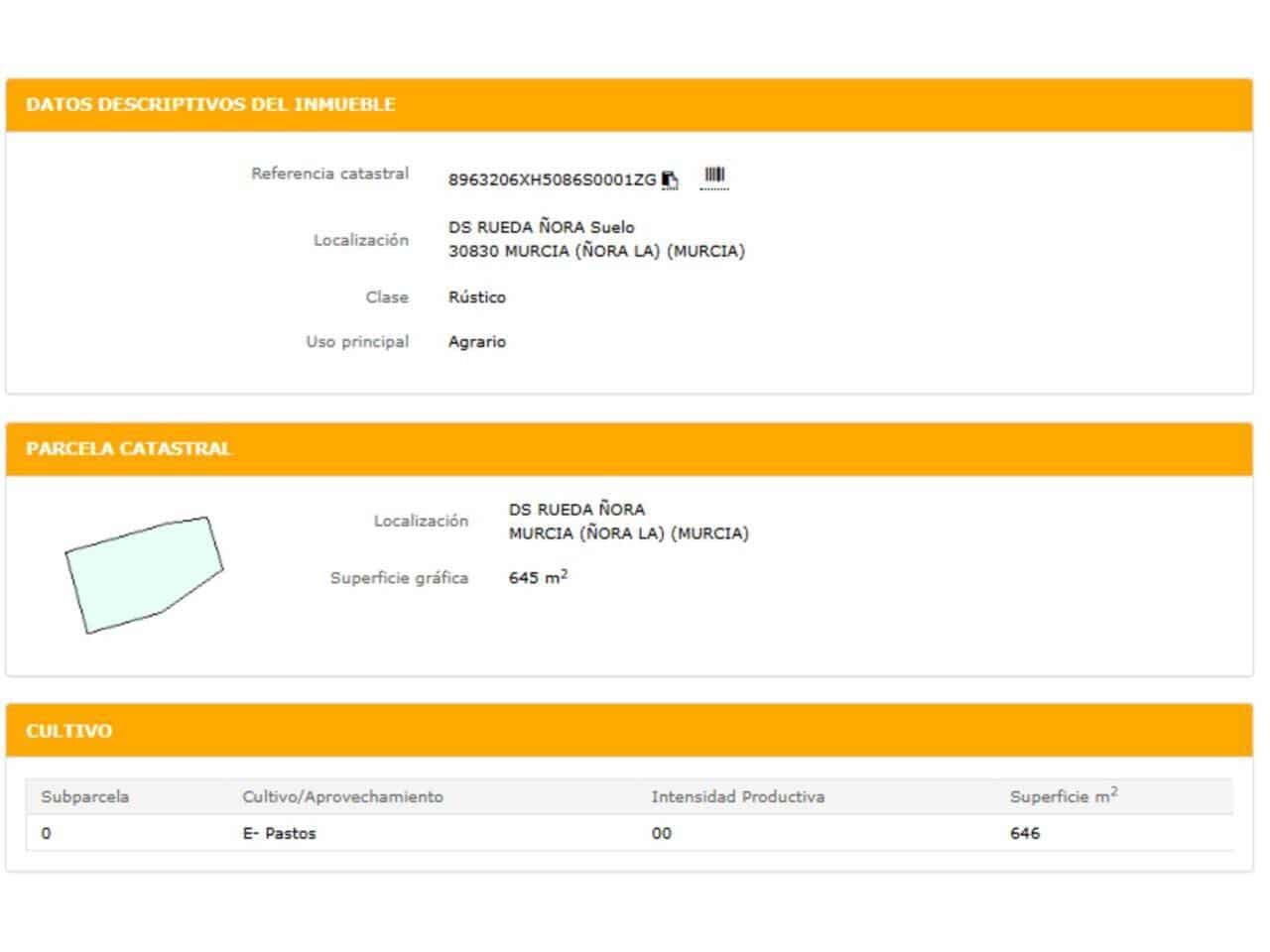 Rakentamaton maa myytävänä paikassa La Nora - 1 737 000 € (Ref: 10032254)