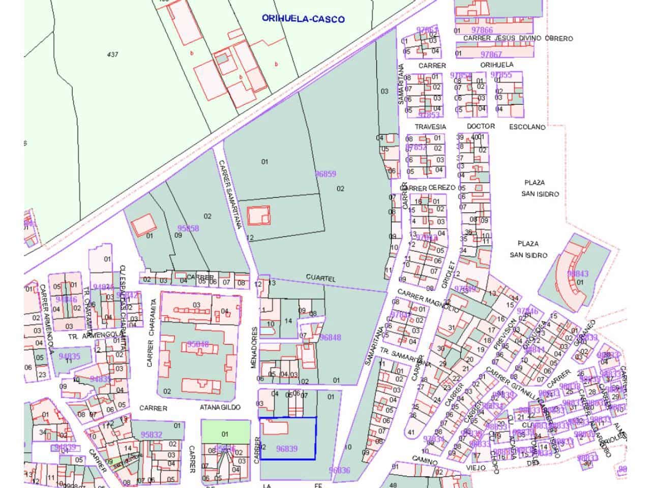 Landgrundstück zu verkaufen in Orihuela - 89.000 € (Ref: 10032255)