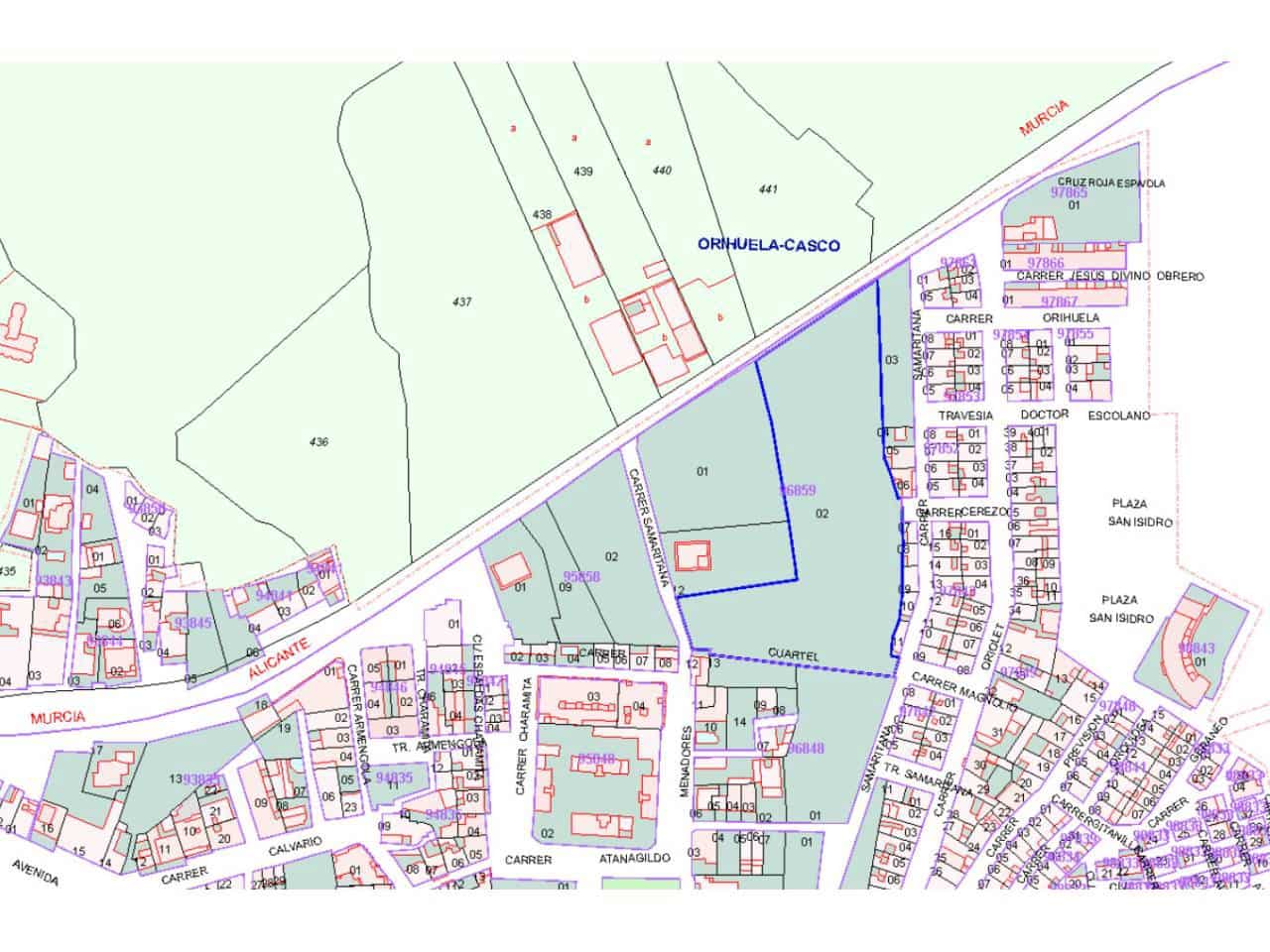 Landgrundstück zu verkaufen in Orihuela - 89.000 € (Ref: 10032255)