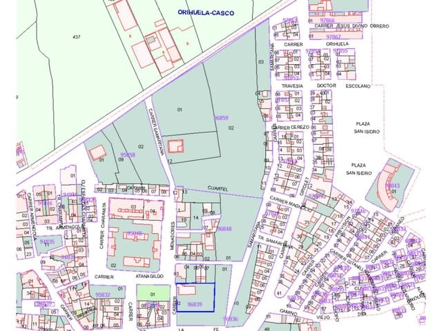 Undeveloped Land for sale in Orihuela - € 89,000 (Ref: 10032255)