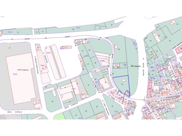 Działka budowlana na sprzedaż w Los Dolores, Miasto Murcja - 705 000 € (Ref: 10032266)