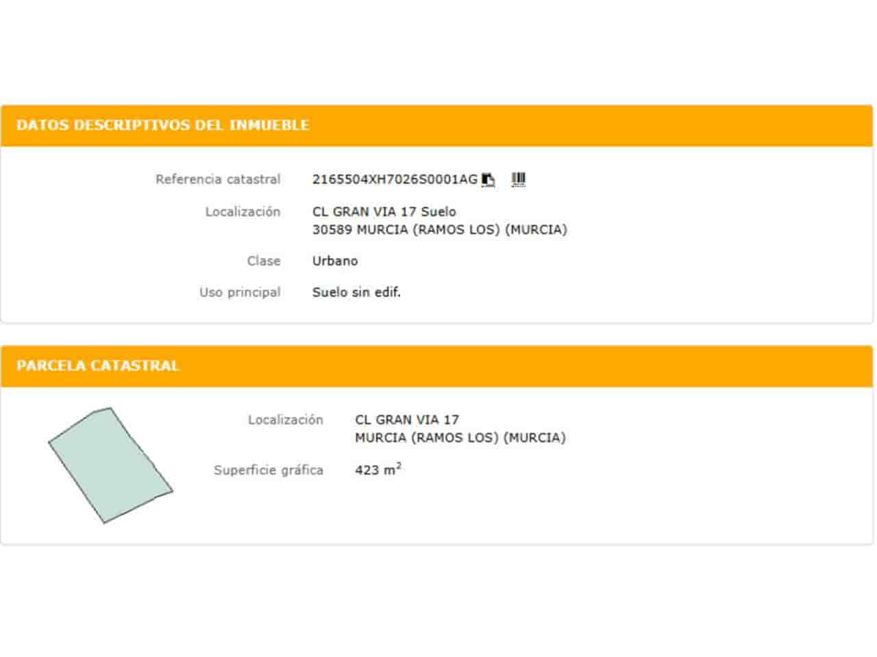 Tomt till salu i Los Ramos - 77 400 € (Ref: 10032271)