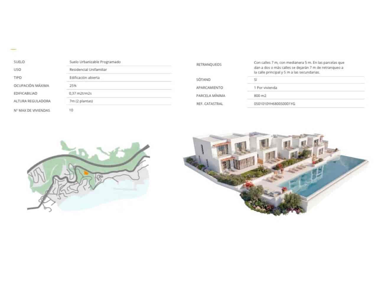 Działka budowlana na sprzedaż w Altea - 792 960 € (Ref: 10032279)