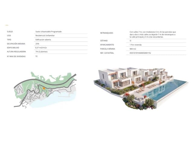 Building Plot for sale in Altea - € 792,960 (Ref: 10032279)
