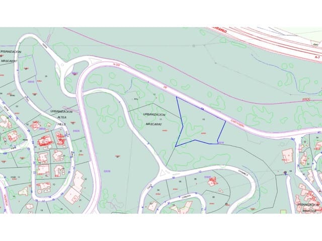 Building Plot for sale in Altea - € 792,960 (Ref: 10032279)
