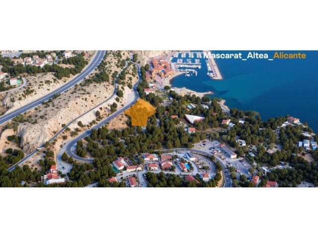 Building Plot for sale in Altea - € 792,960 (Ref: 10032279)