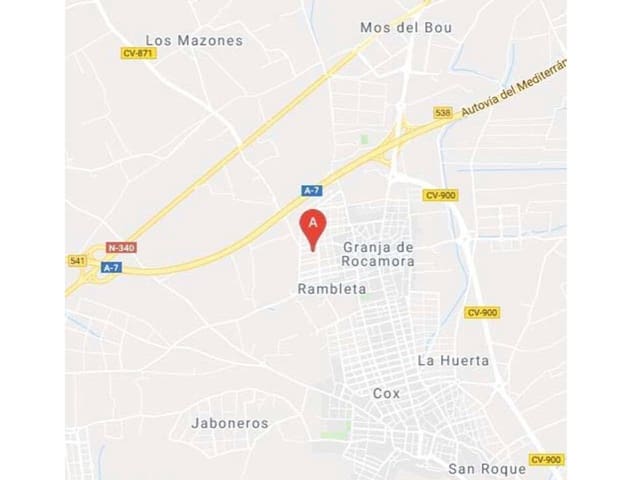 Bauplatz zu verkaufen in Granja de Rocamora - 180.000 € (Ref: 10032296)