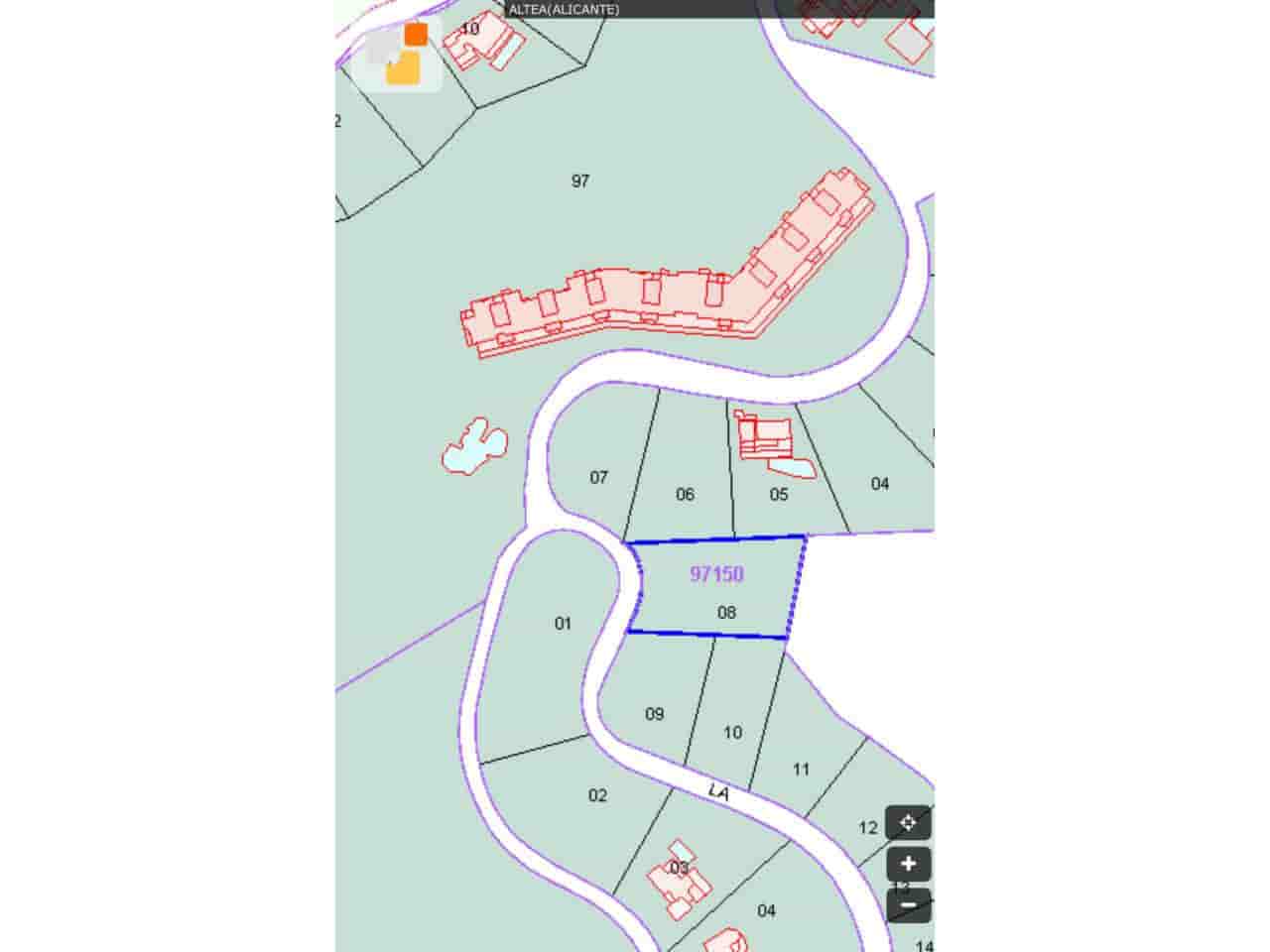 Undeveloped Land for sale in Altea - € 121,000 (Ref: 10032307)