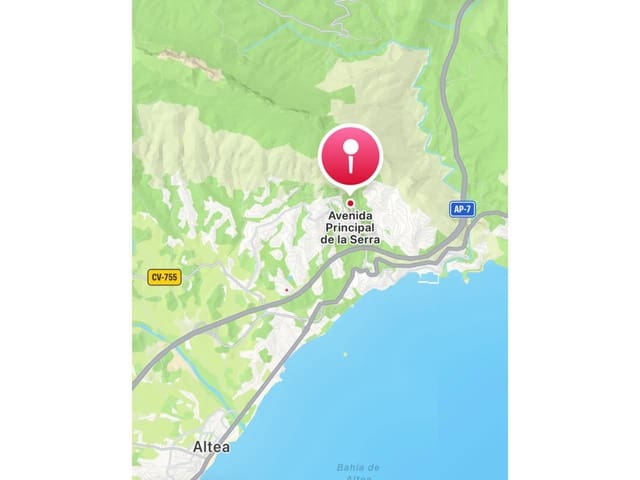 Terreno/Finca Rústica en Altea en venta - 121.000 € (Ref: 10032307)