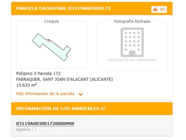 Terreno Não Urbanizado para venda em San Juan de Alicante / Sant Joan d'Alacant - 4 200 000 € (Ref: 10032311)