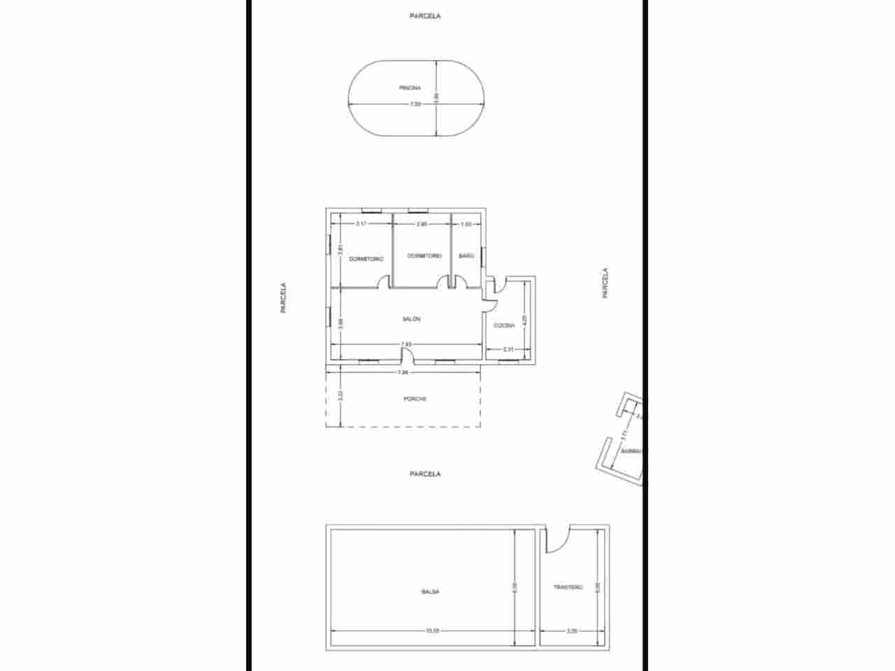 3 camera da letto Finca/Casa di Campagna in vendita in Las Torres de Cotillas con piscina garage - 150.000 € (Rif: 10032315)
