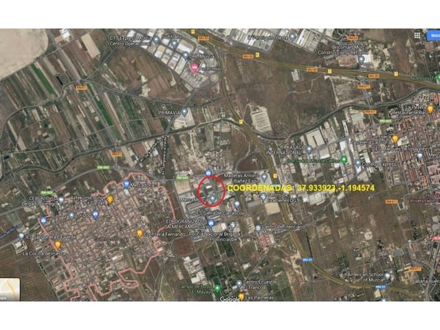 Terreno para Construção para venda em El Palmar, Múrcia cidade - 275 000 € (Ref: 10032320)