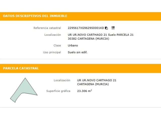 Area Edificabile in vendita in Los Urrutias, Cartagena - 176.800 € (Rif: 10032336)