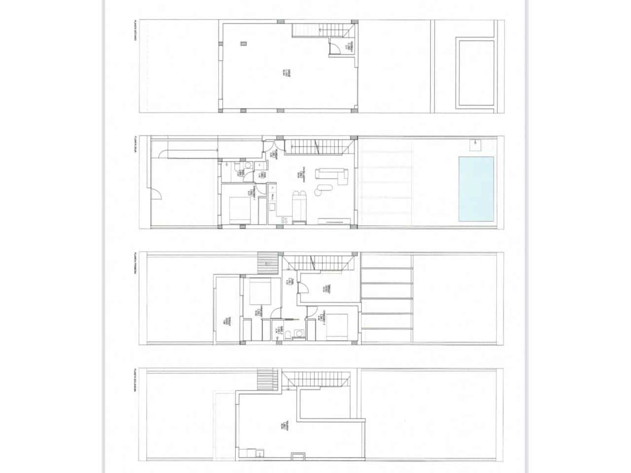 3 slaapkamer Halfvrijstaande villa te koop in Los Alcazares met zwembad garage - € 357.000 (Ref: 10032339)