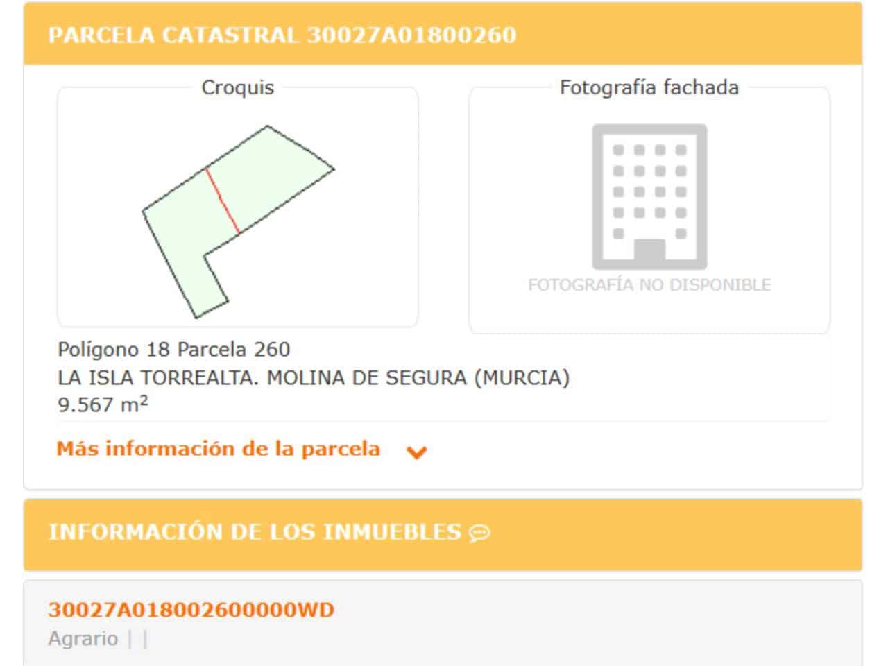 Terre non Aménagée à vendre à Molina de Segura - 160 000 € (Ref: 10032351)