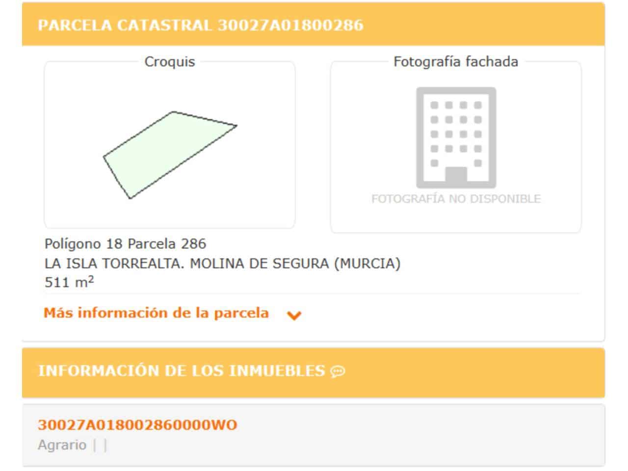 Terre non Aménagée à vendre à Molina de Segura - 160 000 € (Ref: 10032351)