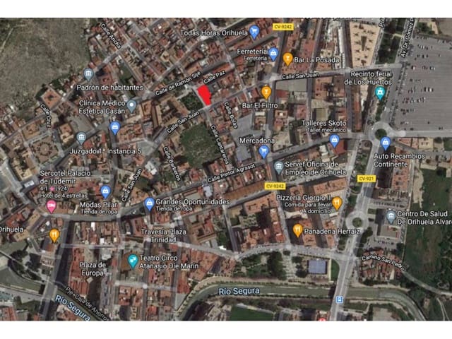 Area Edificabile in vendita in Orihuela ciudad, Orihuela - 125.000 € (Rif: 10032363)