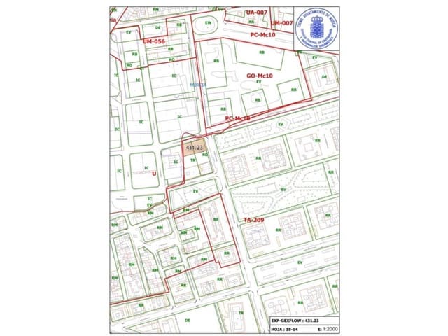 Solar/Parcela en Murcia ciudad en venta - 420.000 € (Ref: 10032364)