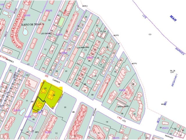 Tomt till salu i Dénia - 1 440 000 € (Ref: 10061099)