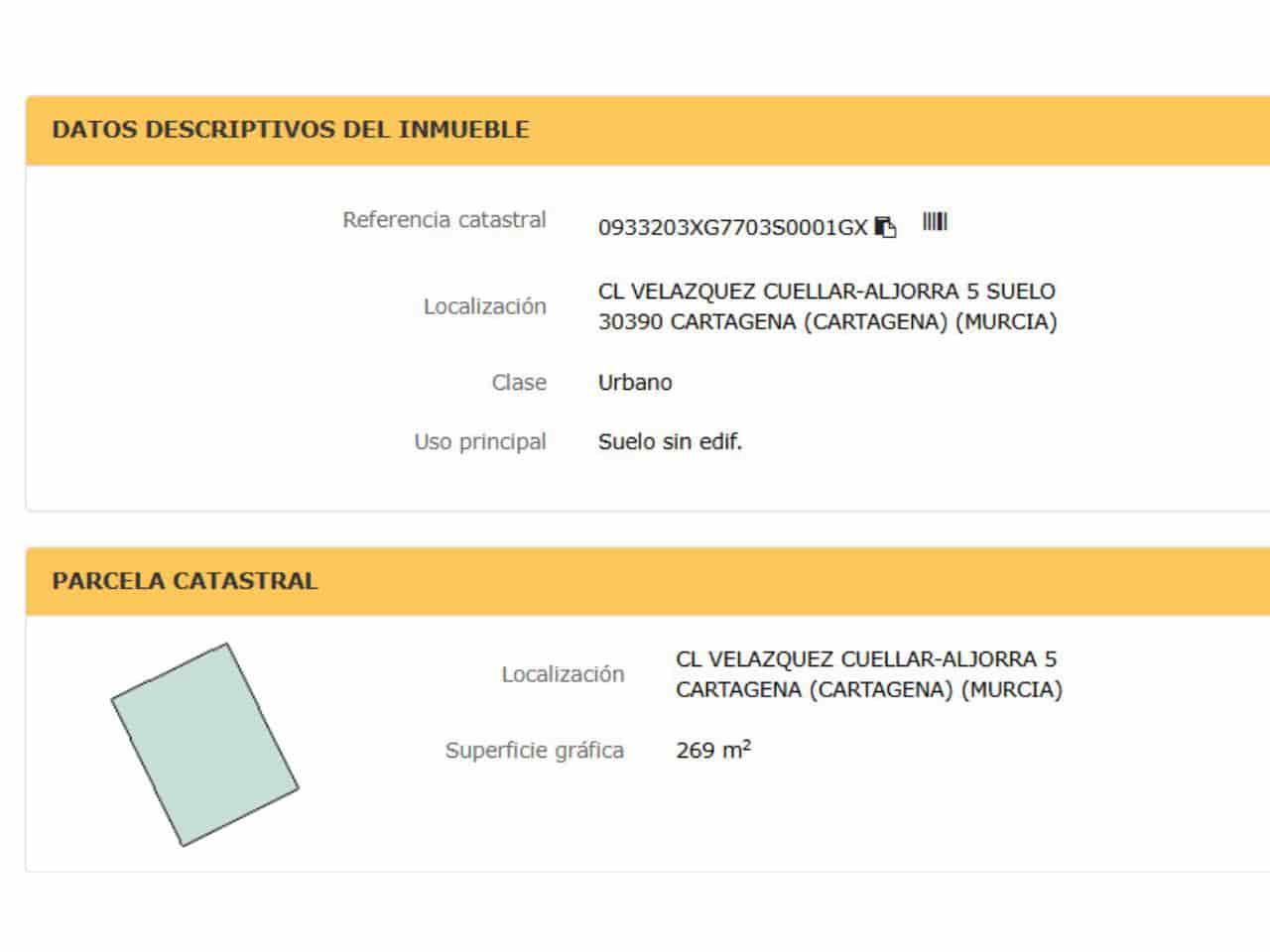Ubebygd land til salgs i La Aljorra - € 64 260 (Ref: 10061101)