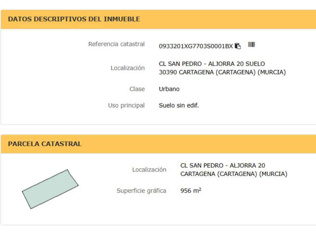 Ubebygd land til salgs i La Aljorra - € 64 260 (Ref: 10061101)