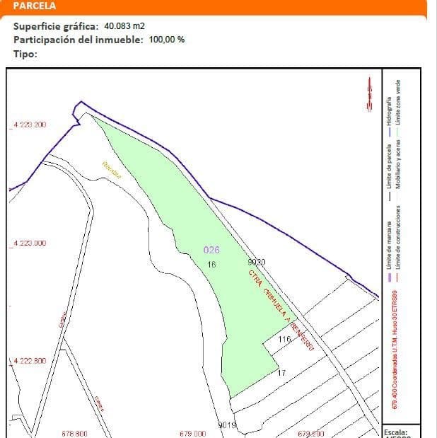 Undeveloped Land for sale in Orihuela - € 101,500 (Ref: 9980989)