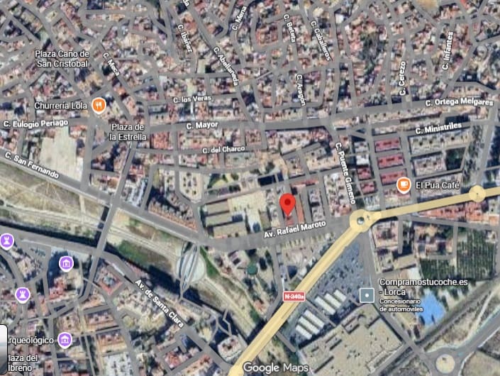 Piso de 2 habitaciones en Lorca en venta - 54.400 € (Ref: 9981006)