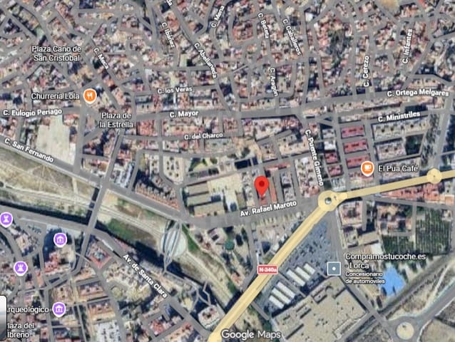 Piso de 2 habitaciones en Lorca en venta - 54.400 € (Ref: 9981006)
