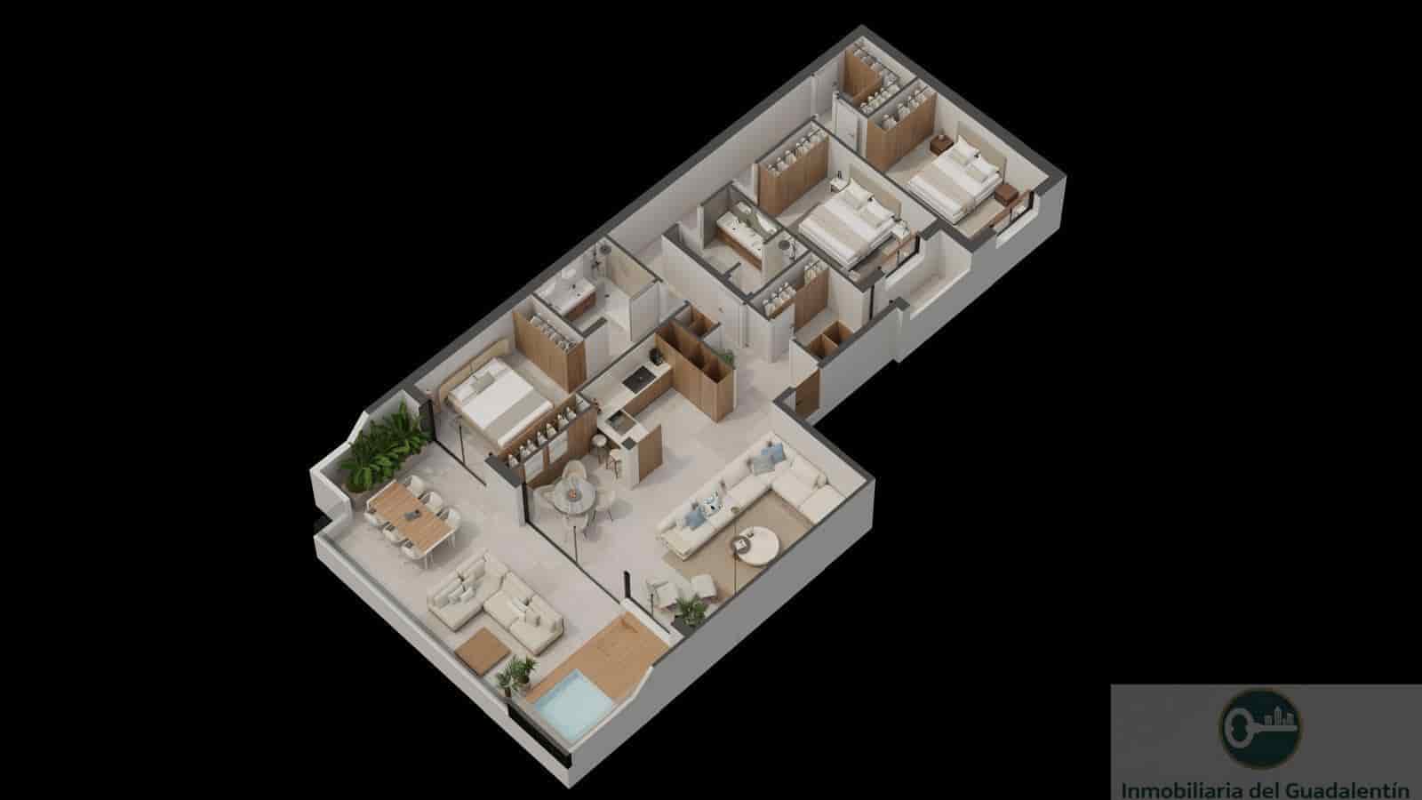 Piso de 3 habitaciones en Aguilas en venta con garaje - 320.000 € (Ref: 10030817)