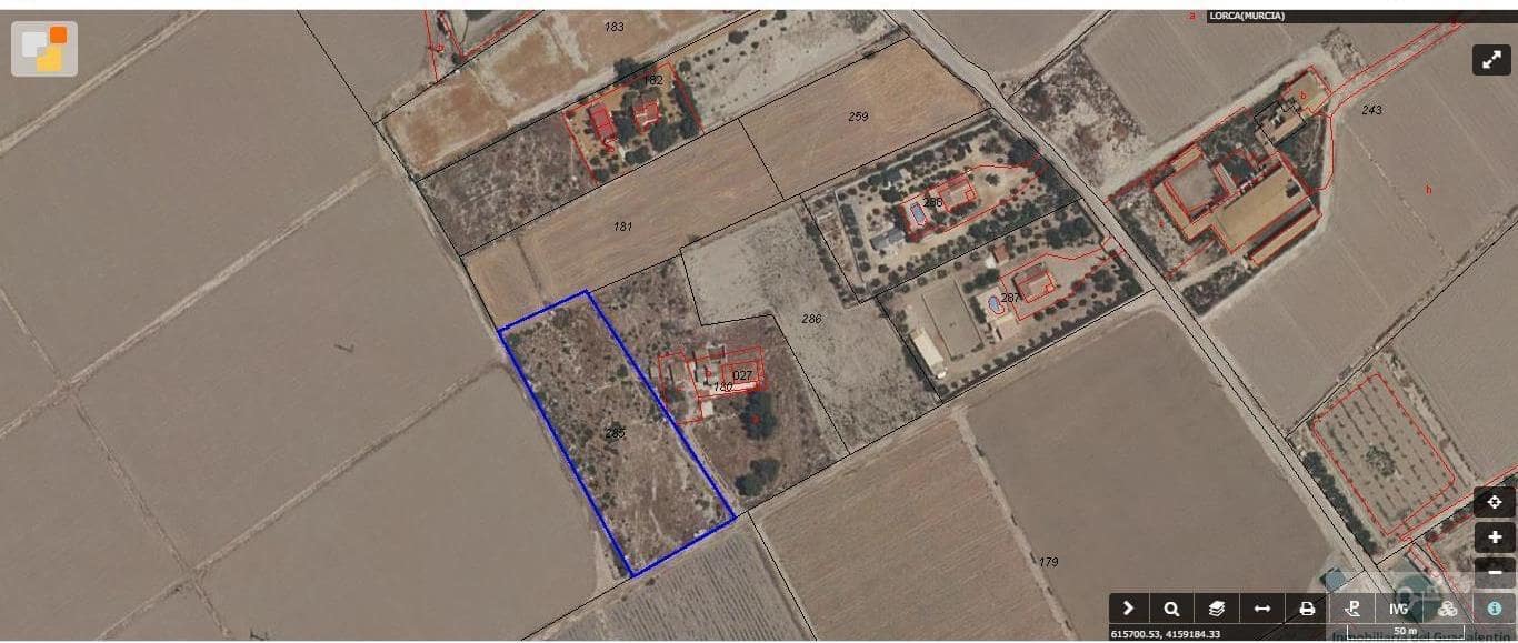 Działka budowlana na sprzedaż w Lorca - 53 000 € (Ref: 10030845)